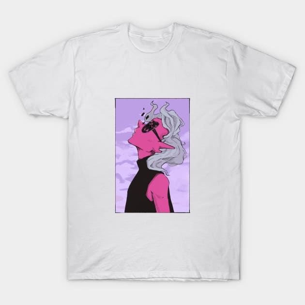 Broken Glasses T-Shirt by Seafoam